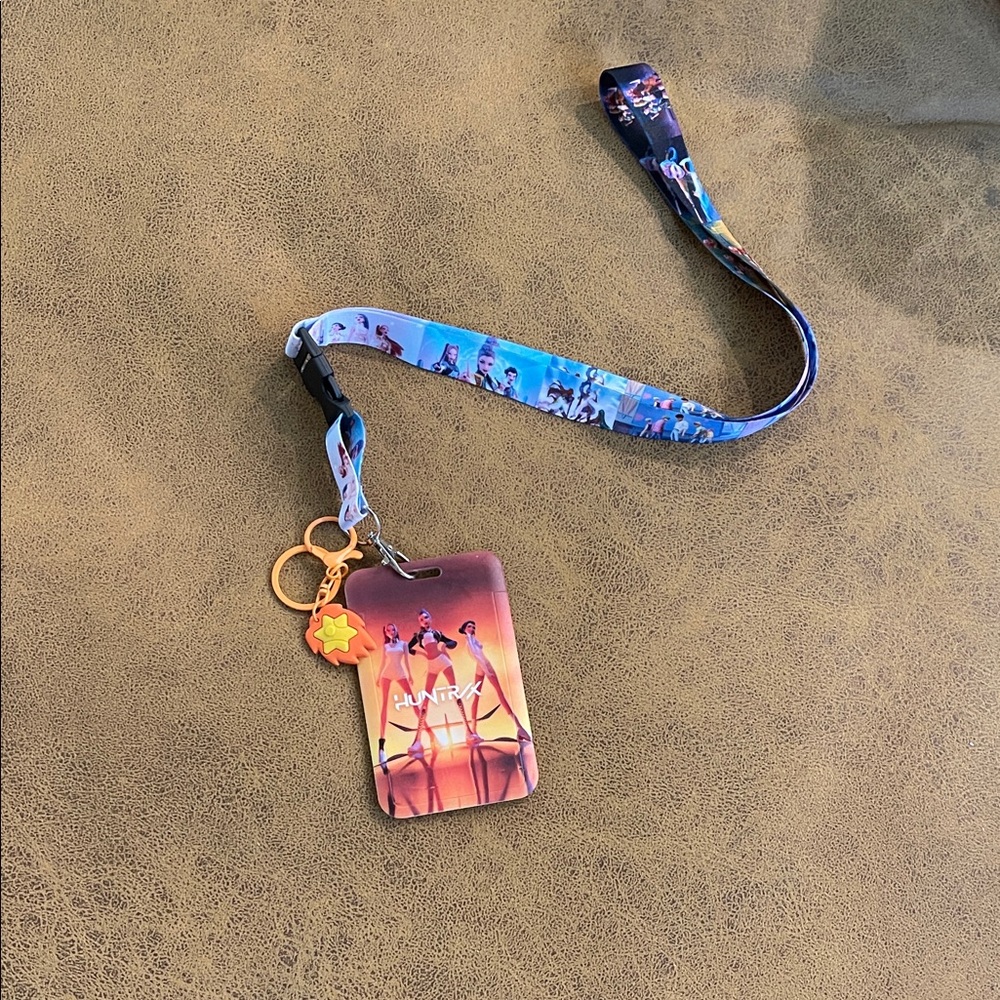 K Pop Demon Hunters Lanyard with ID Holder